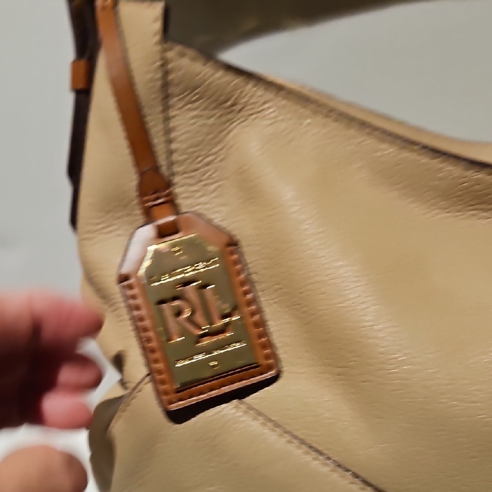 Ralph Lauren Tan Leather Women's Bag - Picture 3 of 15